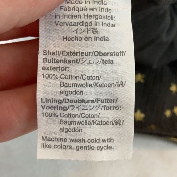 Crew Cuts Girls Gold Star Printed Jumpsuit Size 4 - Picture 5 of 7